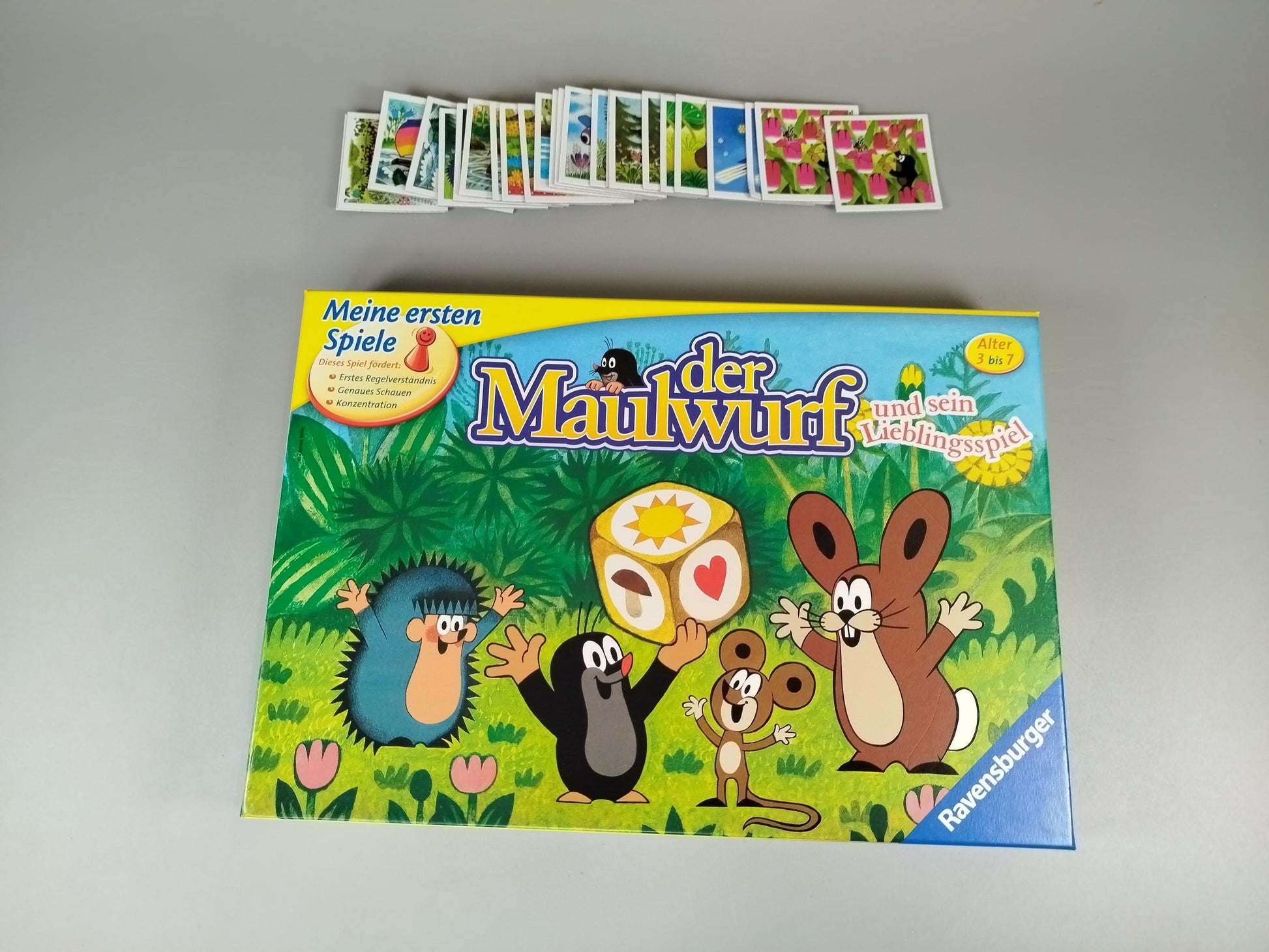 Ravensburger Brettspiel - Der Maulwurf und sein Lieblingspiel und Memorie