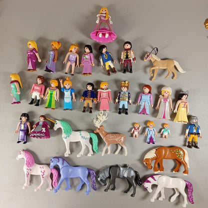 Bundle Playmobil x29 Schloss Figuren & Zubehör