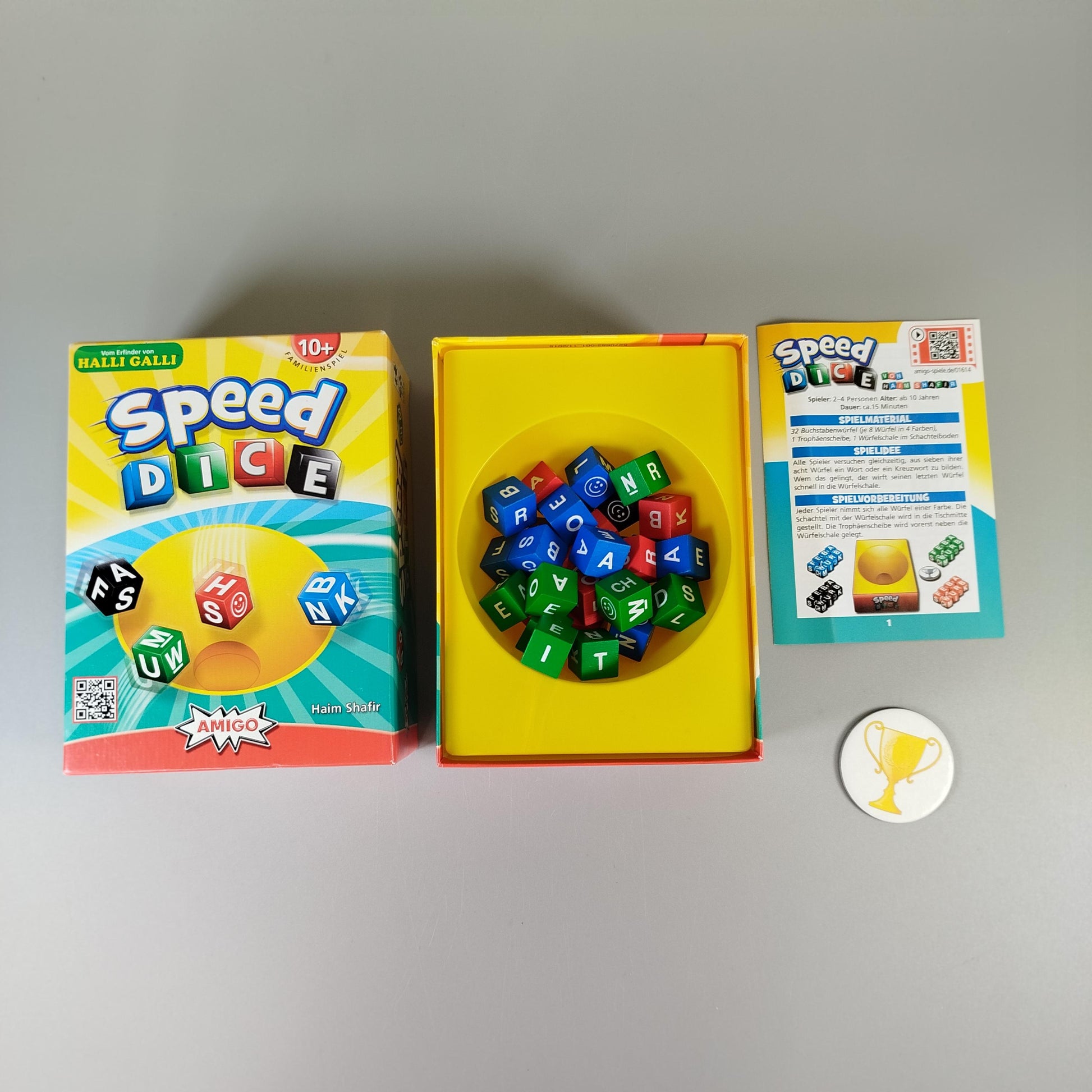  Mini-Gesellschaftsspiele - Set von 3