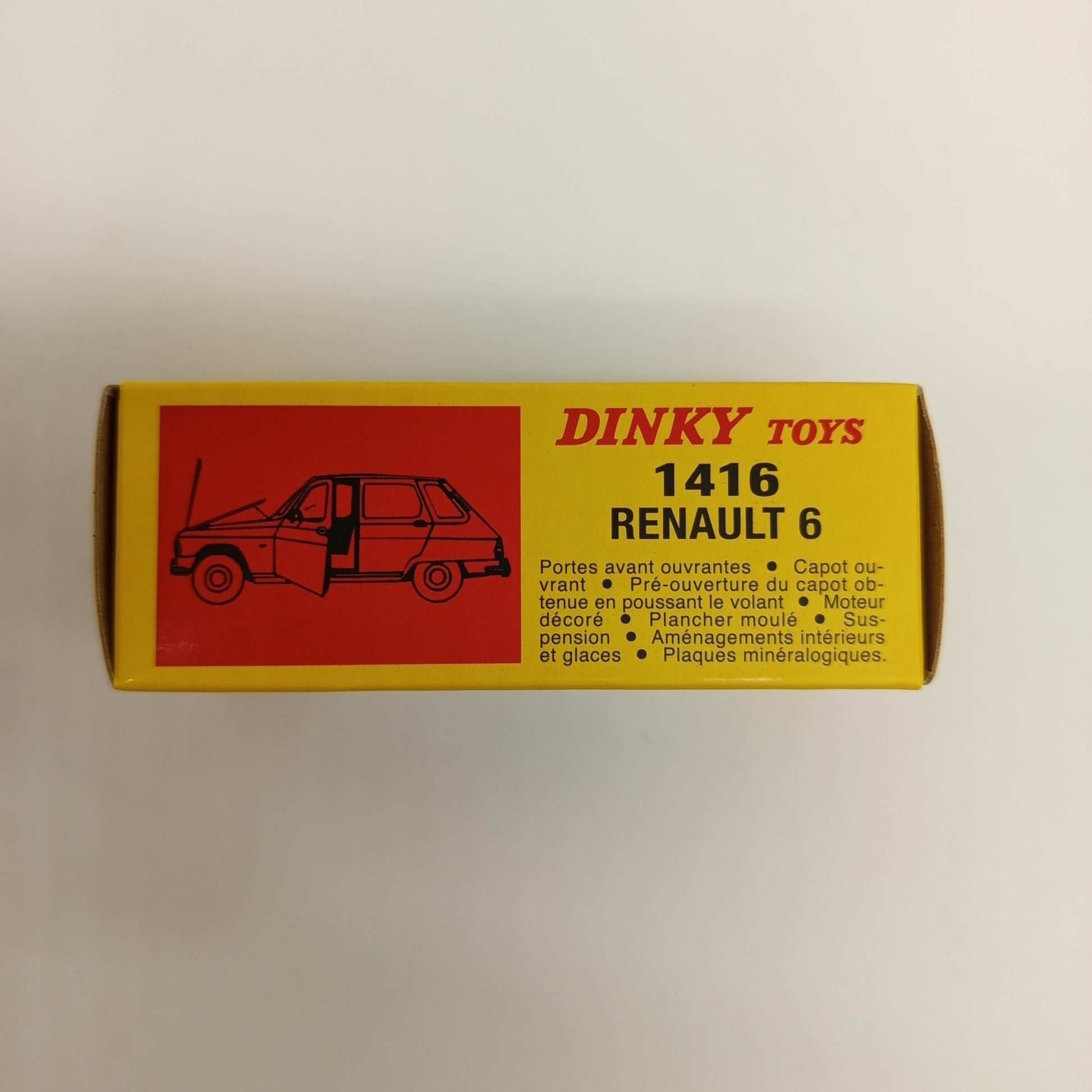 Dinky Toys Renault 6 Modellauto 1416, OVP, neu