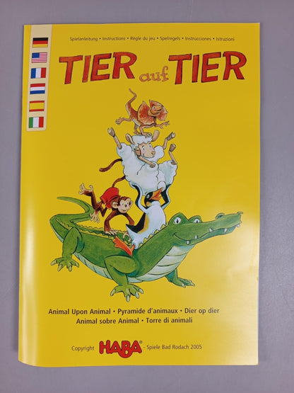 HABA Tier auf Tier 4478 Brettspiel