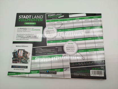 Denkriesen Brettspiel Stadt Land Vollpfosten Sport, OVP, neu
