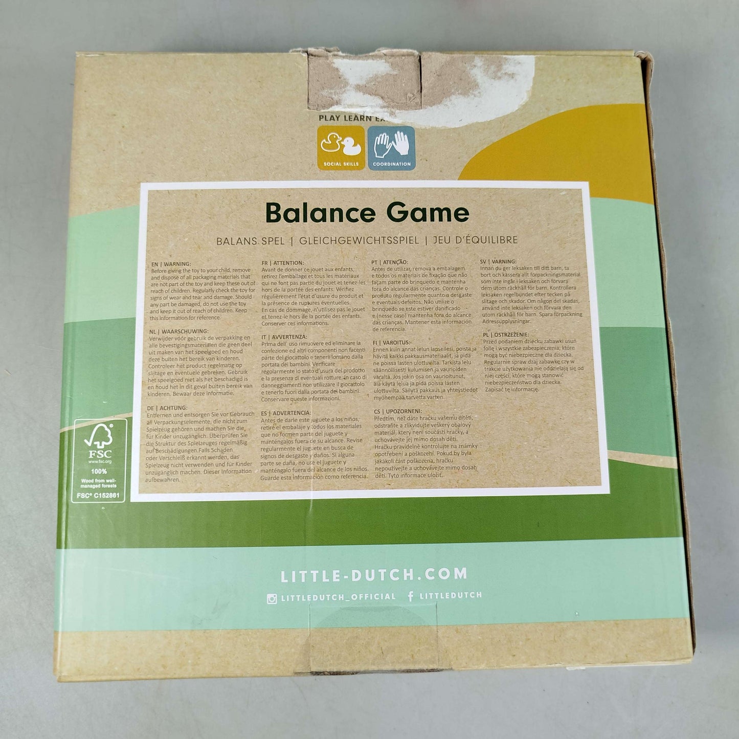 Little Dutch Bundle Montessori Set von 3 Balance & Puzzle