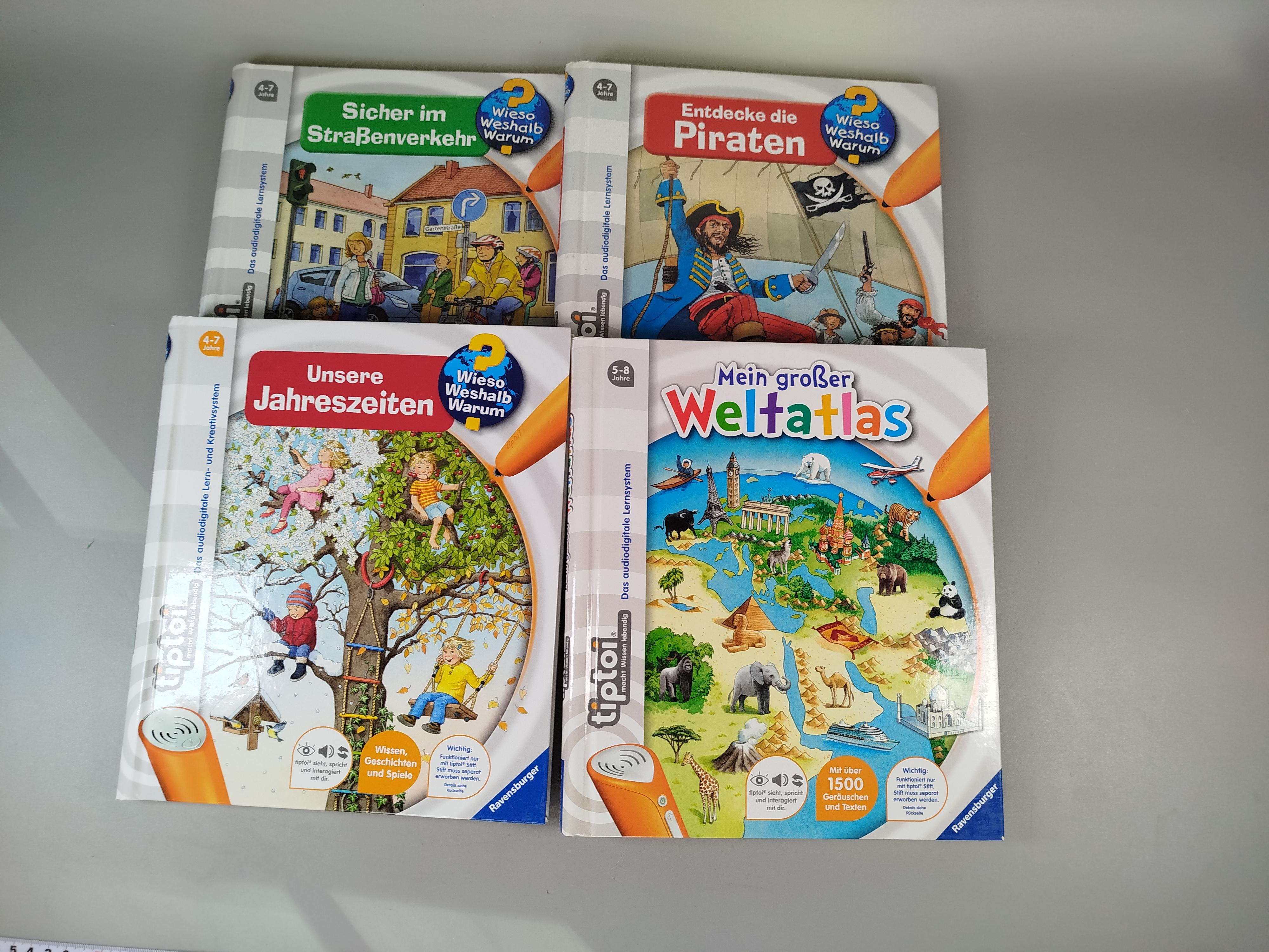 Ravensburger TipToi Lernbuch-Set – Set von 4, gut erhalten