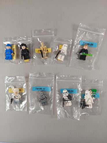 LEGO Bundle Star Wars 75146 Adventskalender Minifiguren