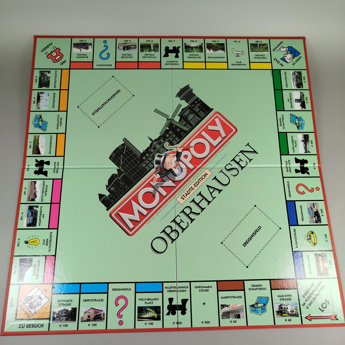Monopoly Gesellschaftsspiel – Oberhausen-Edition, wie neu