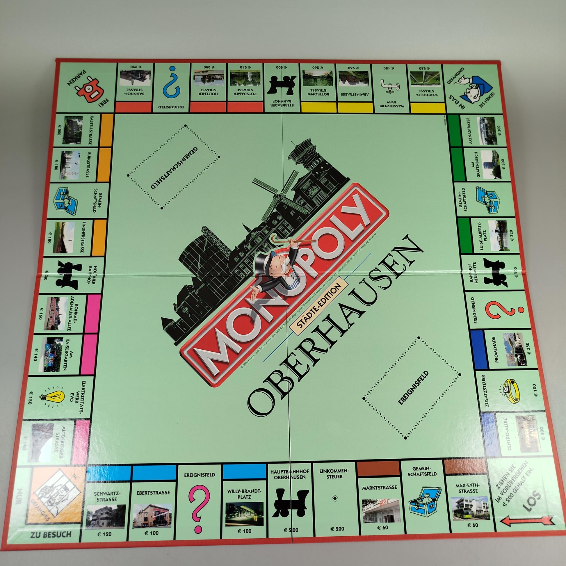 Monopoly Gesellschaftsspiel – Oberhausen-Edition, wie neu
