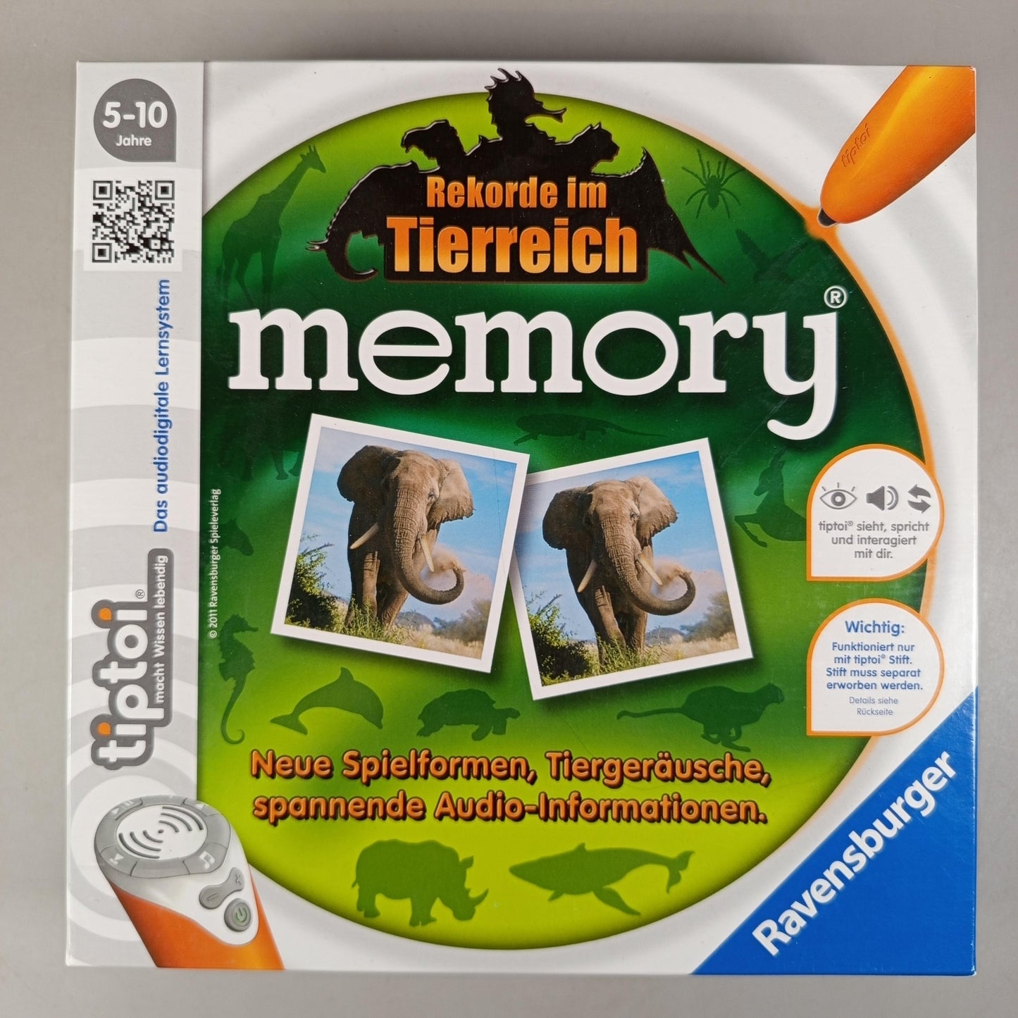 Ravensburger tiptoi Rekorde Tierreich 00519 Brettspiel