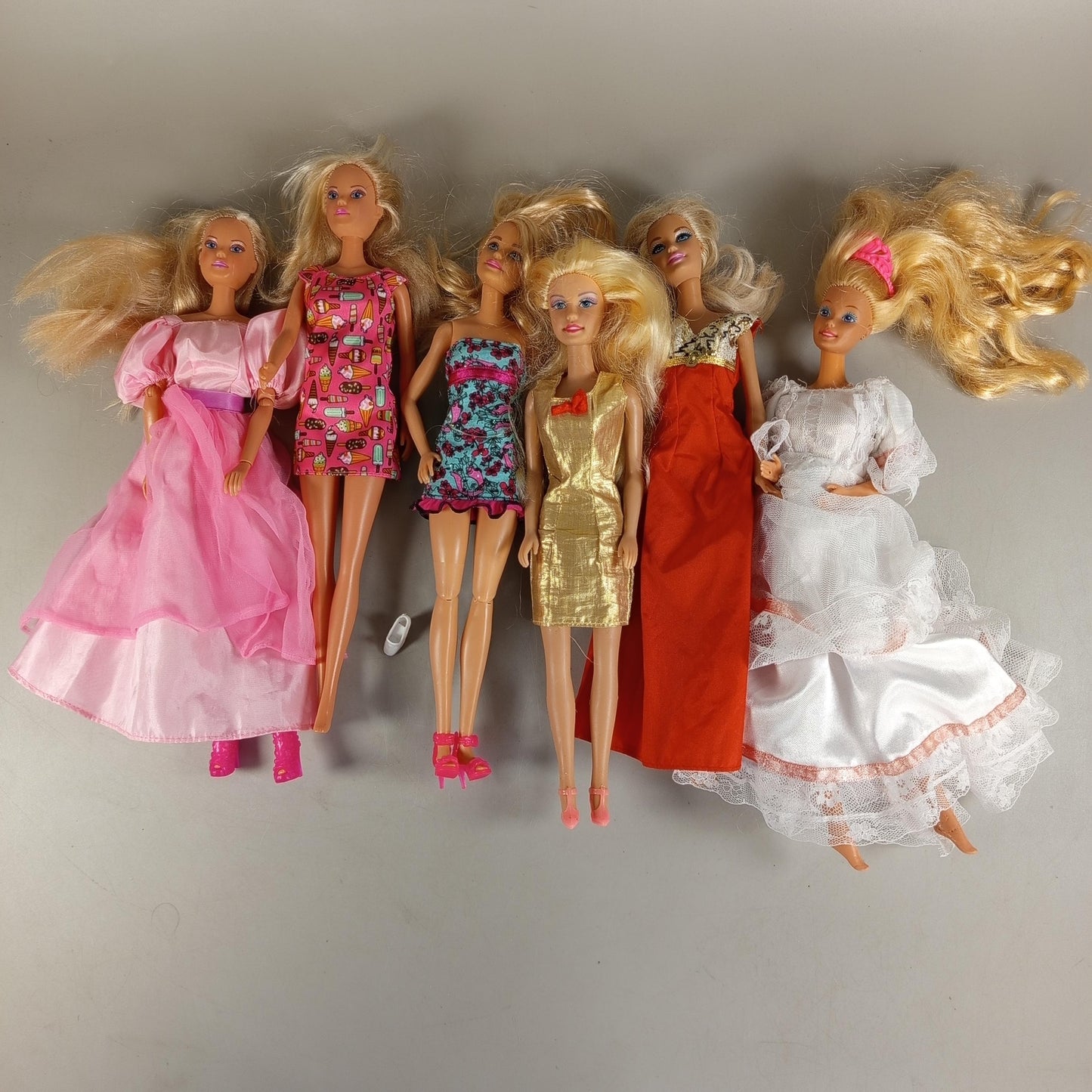 Mattel Bundle Set von 6 Modepuppen