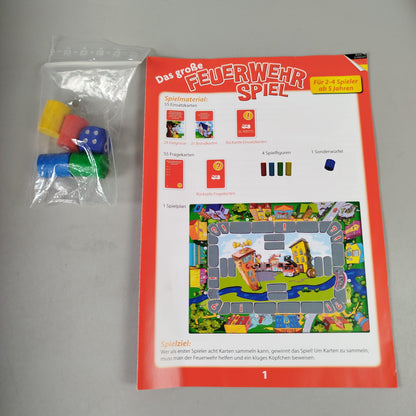Noris Brettspiel – Das große Feuerwehr Spiel, OVP