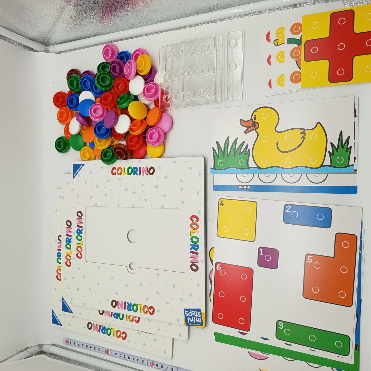 Ravensburger Colorino – Farbsteckspiel Lernspiel ab 18 Monaten, OVP