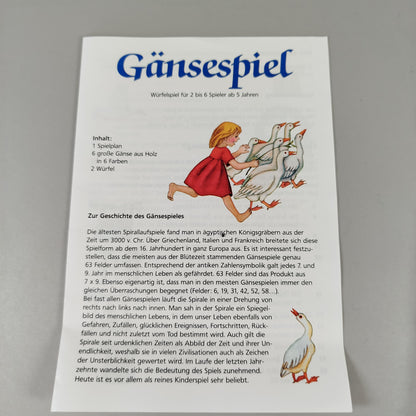 Brettspiel Gänsespiel – Gesellschaftsspiel, wie neu
