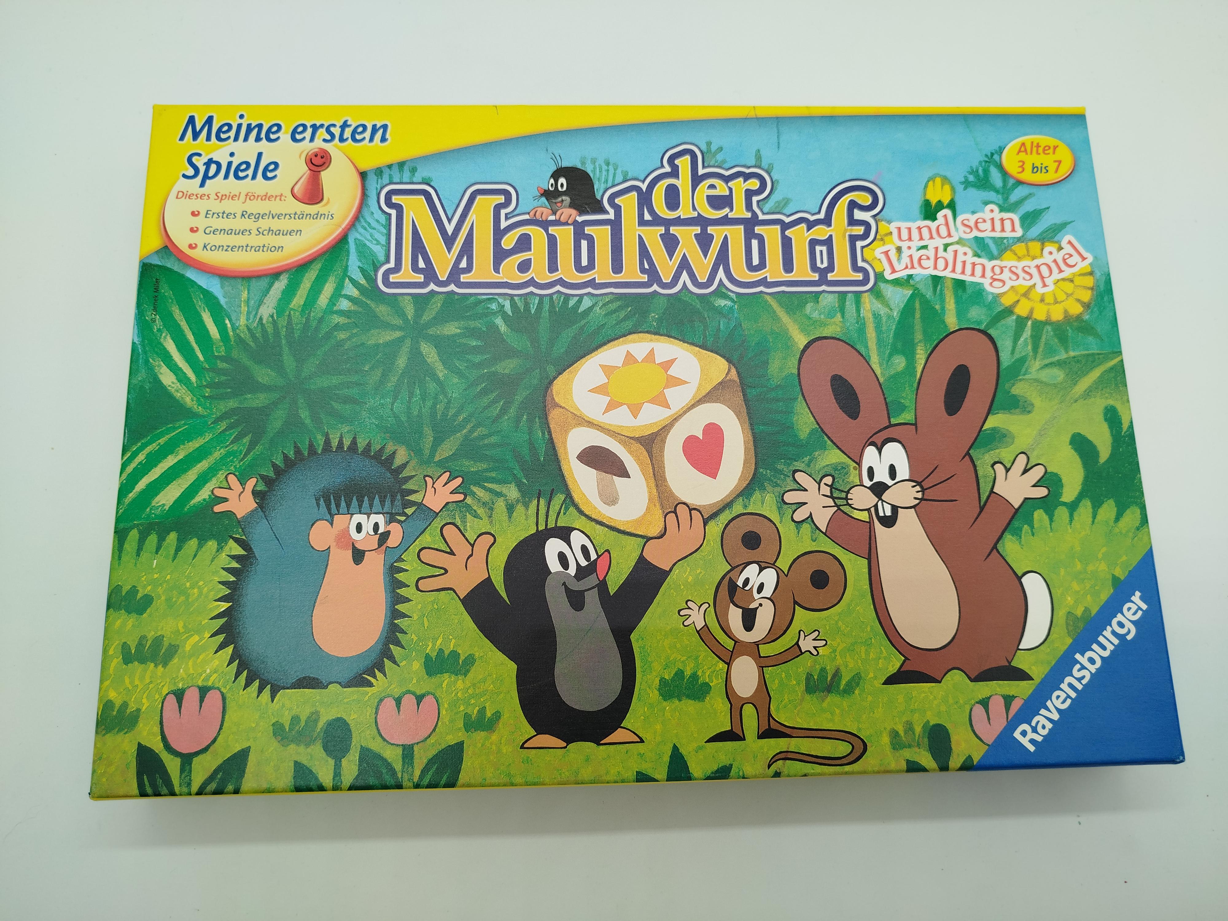 Ravensburger Der Maulwurf Brettspiel, OVP, wie neu
