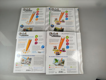 Ravensburger TipToi Lernbuch-Set – Set von 4, gut erhalten