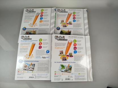 Ravensburger TipToi Lernbuch-Set – Set von 4, gut erhalten