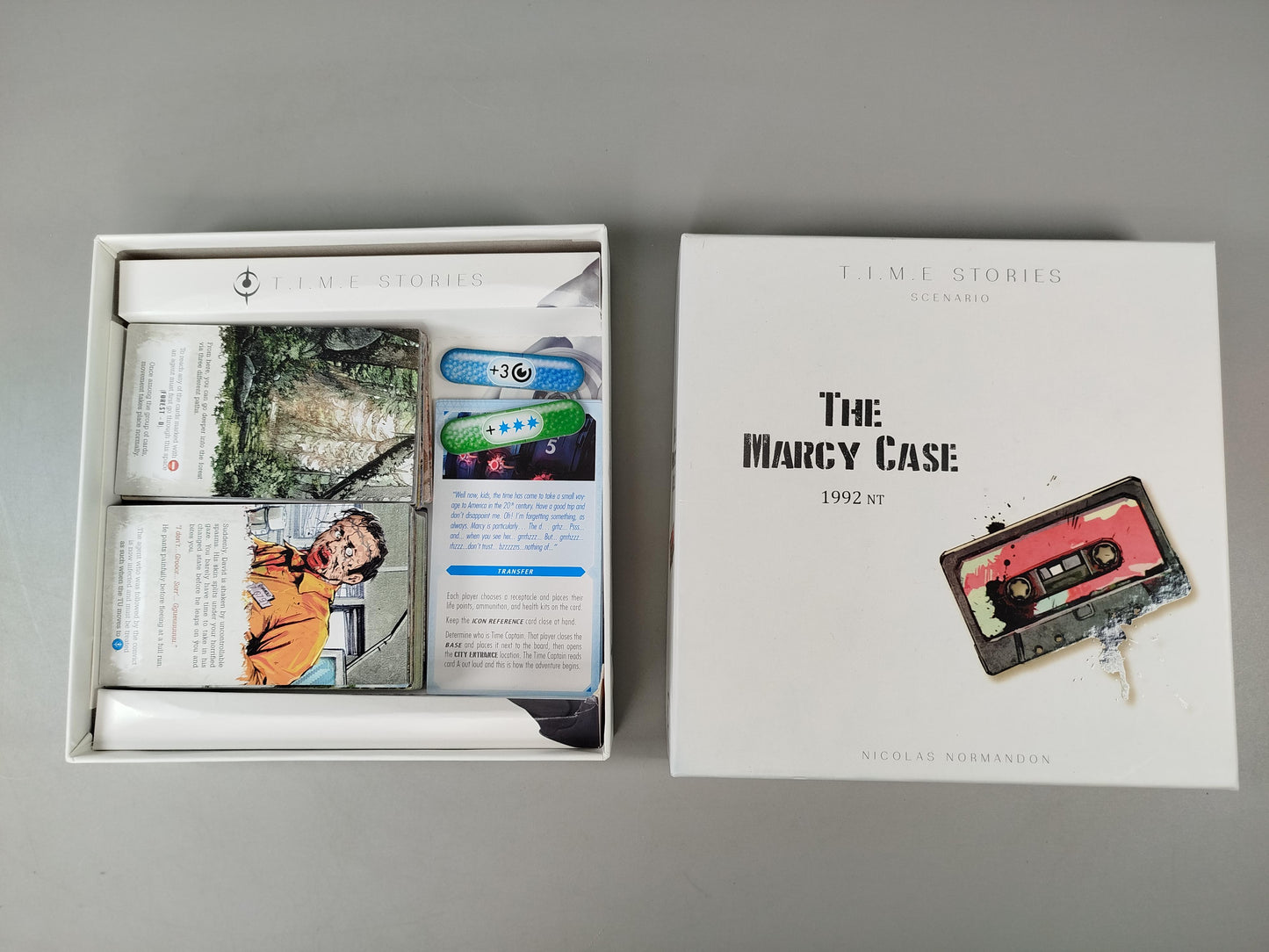 T.I.M.E Stories Brettspiel - 5 Erweiterungen, OVP  
