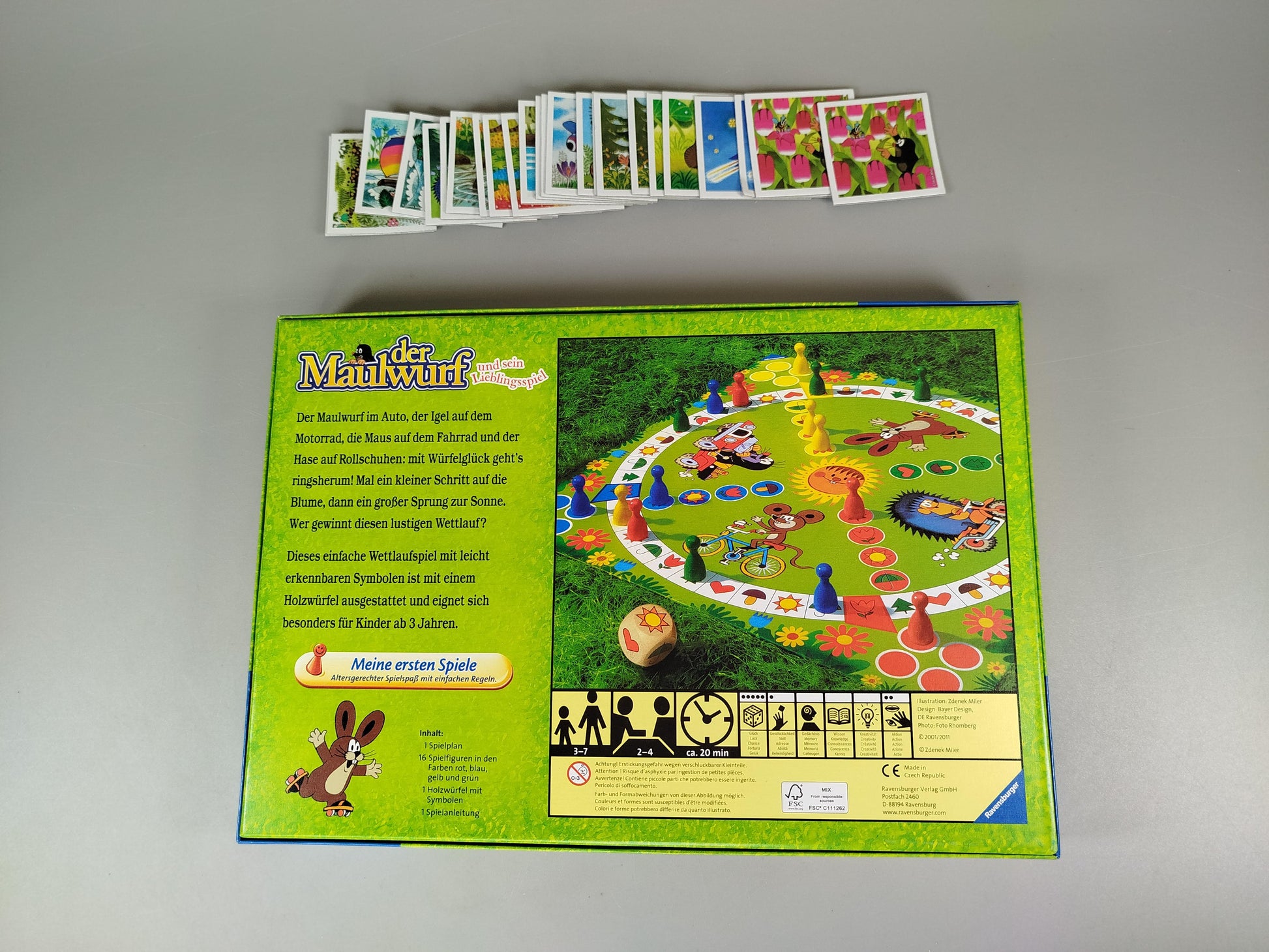 Ravensburger Brettspiel - Der Maulwurf und sein Lieblingspiel und Memorie