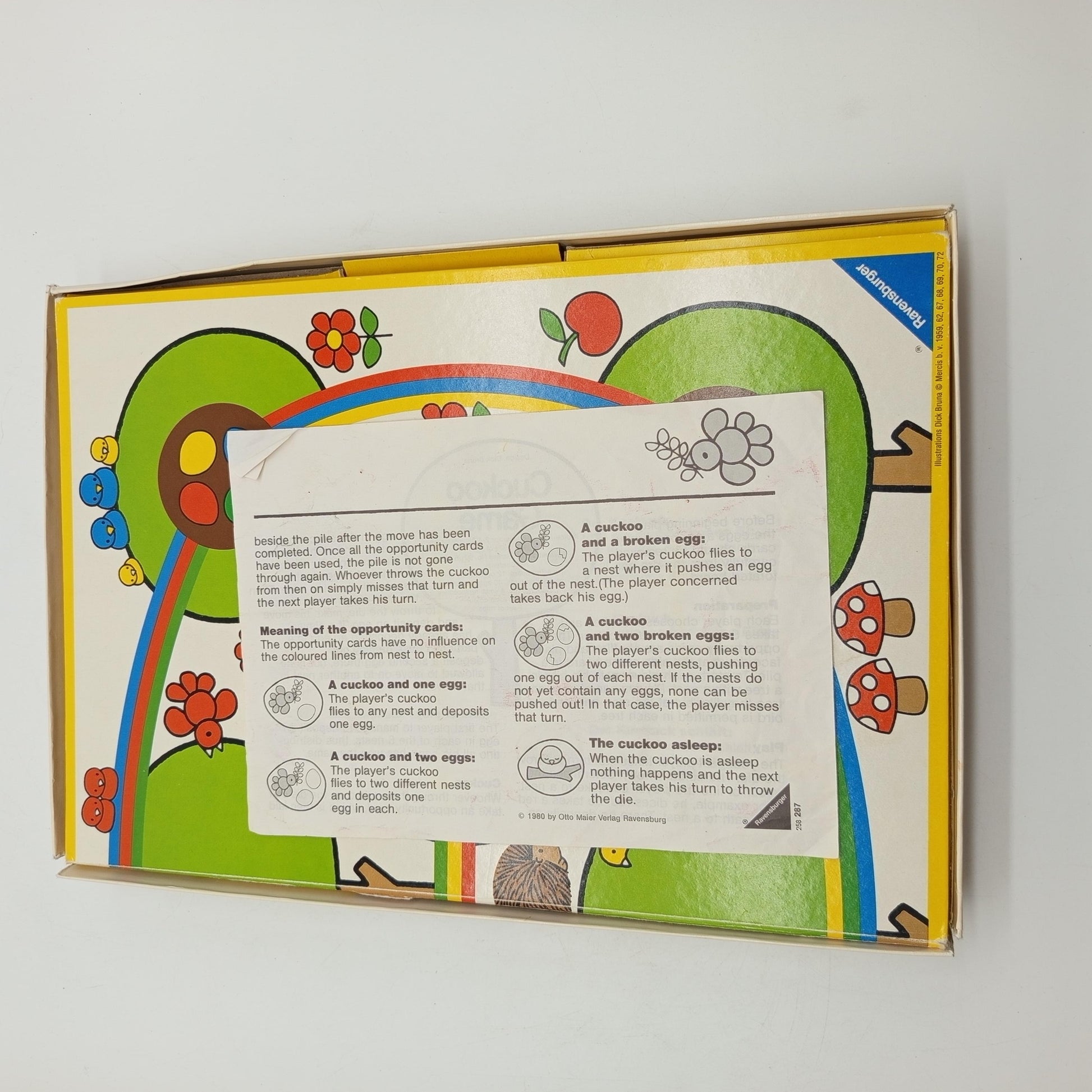 Ravensburger Kuckuck-Spiel – Brettspiel Vintage Ausgabe, gut
