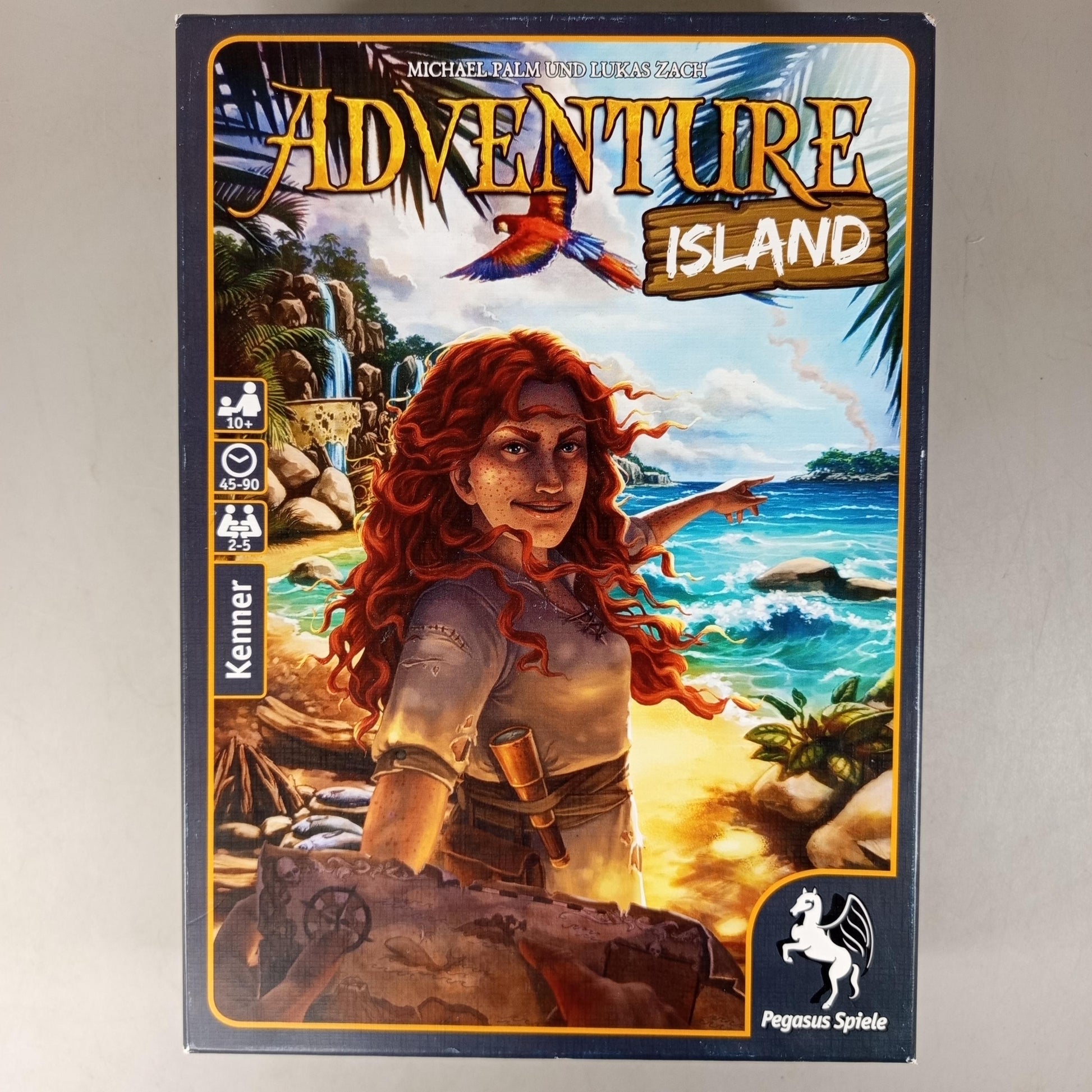 Pegasus Adventure Island 51843G Spiel, gebraucht, ab 10 Jahre 