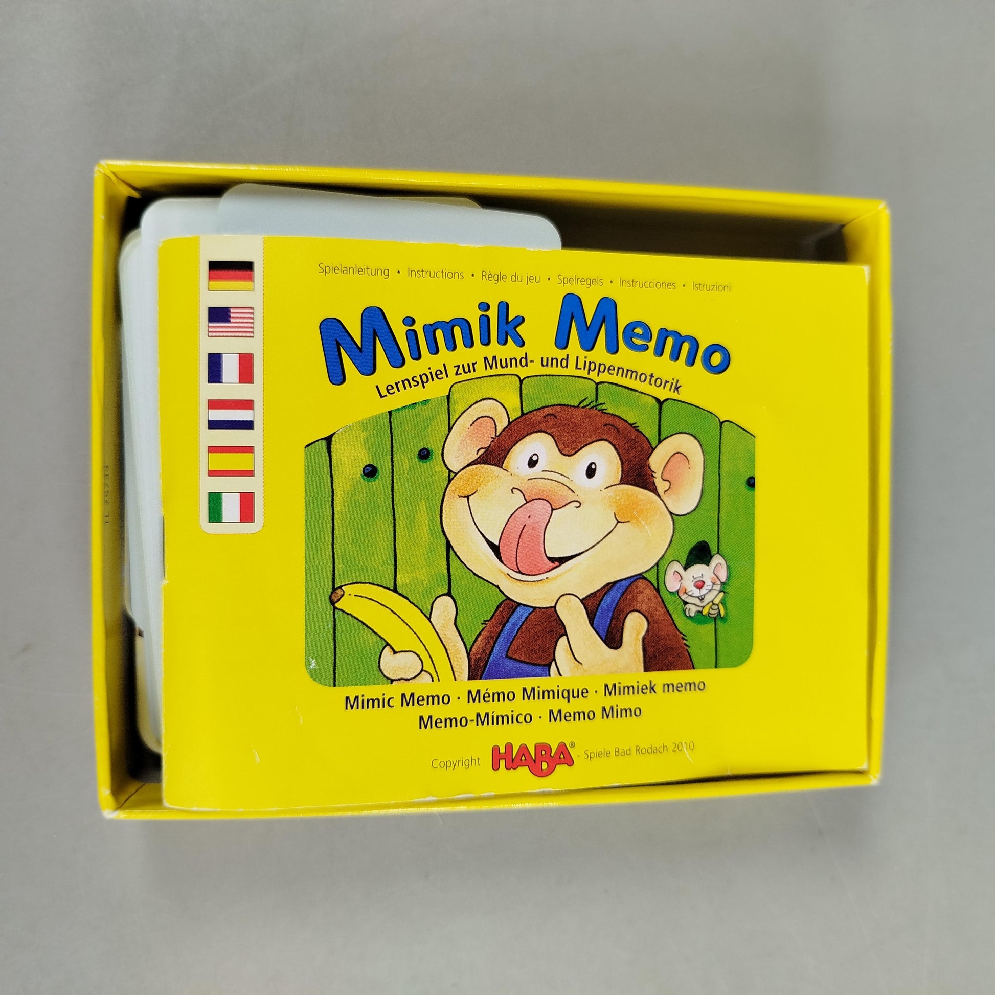 HABA Lernspiel – Mimik Memo zur Mund- und Lippenmotorik