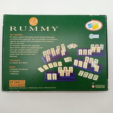 Rummy Brettspiel – klassisches Zahlenlegespiel, OVP