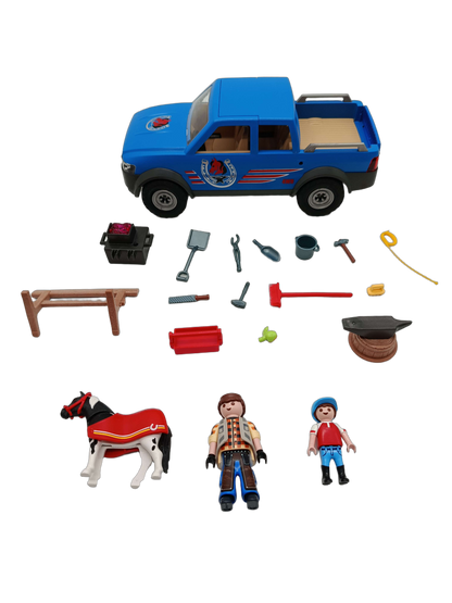 Playmobil Country Mobiler Hufschmied 70518 Spielset mit Zubehör
