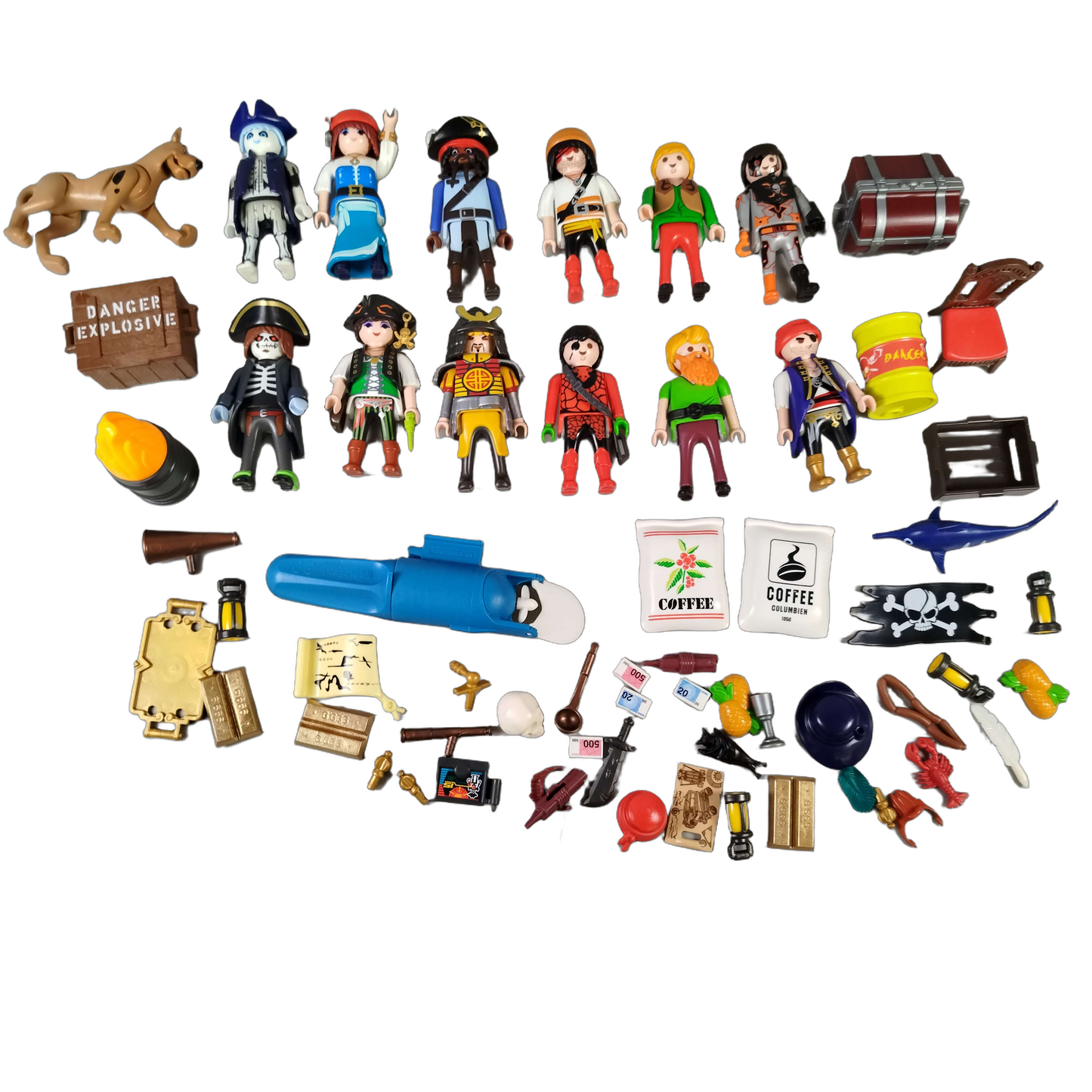 Playmobil Bundle Piraten großes Set Figuren & Zubehör