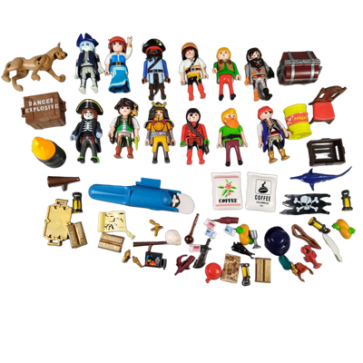 Playmobil Bundle Piraten großes Set Figuren & Zubehör