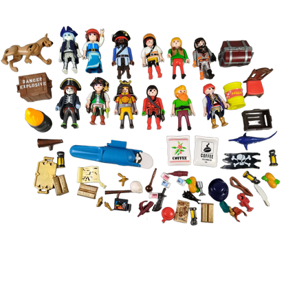 Playmobil Bundle Piraten großes Set Figuren & Zubehör