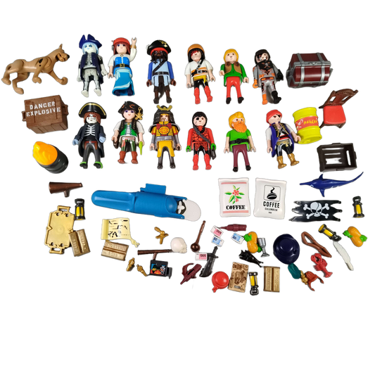 Playmobil Bundle Piraten großes Set Figuren & Zubehör
