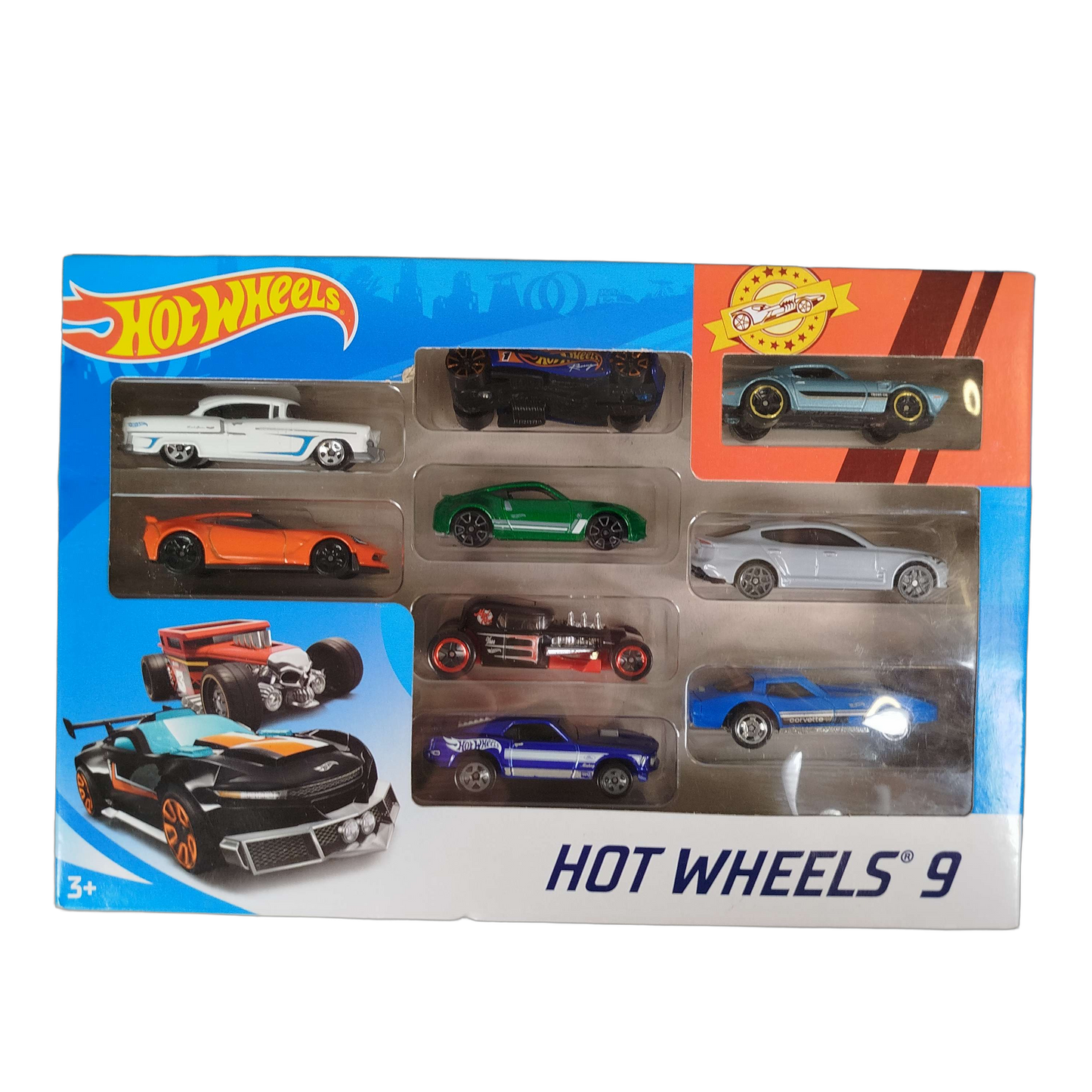Hot Wheels 9er Auto Geschenkset Modellautos Neu
