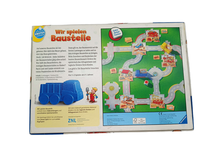 Ravensburger Wir spielen Baustelle Kinderspiel & Lernspiel