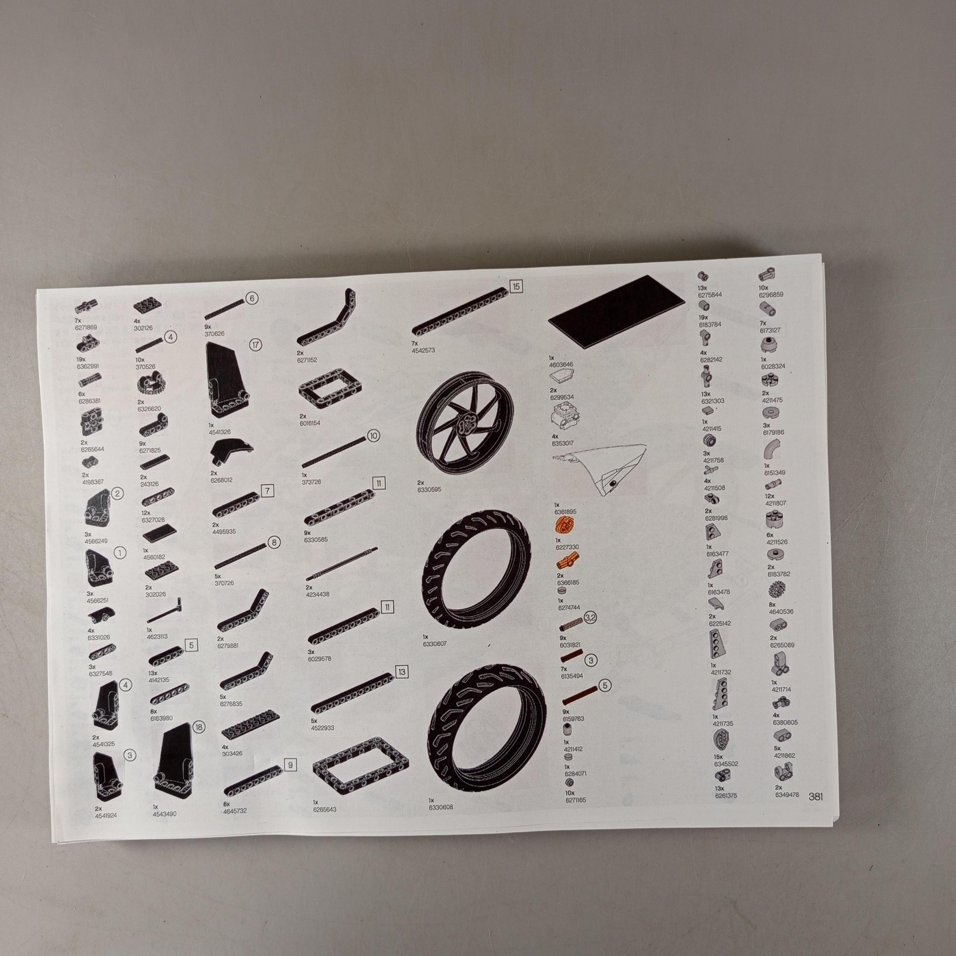 LEGO Technic Motorrad ⚙️🧱, gebraucht, ab 10 11 12 Jahre | ✅ geprüft 