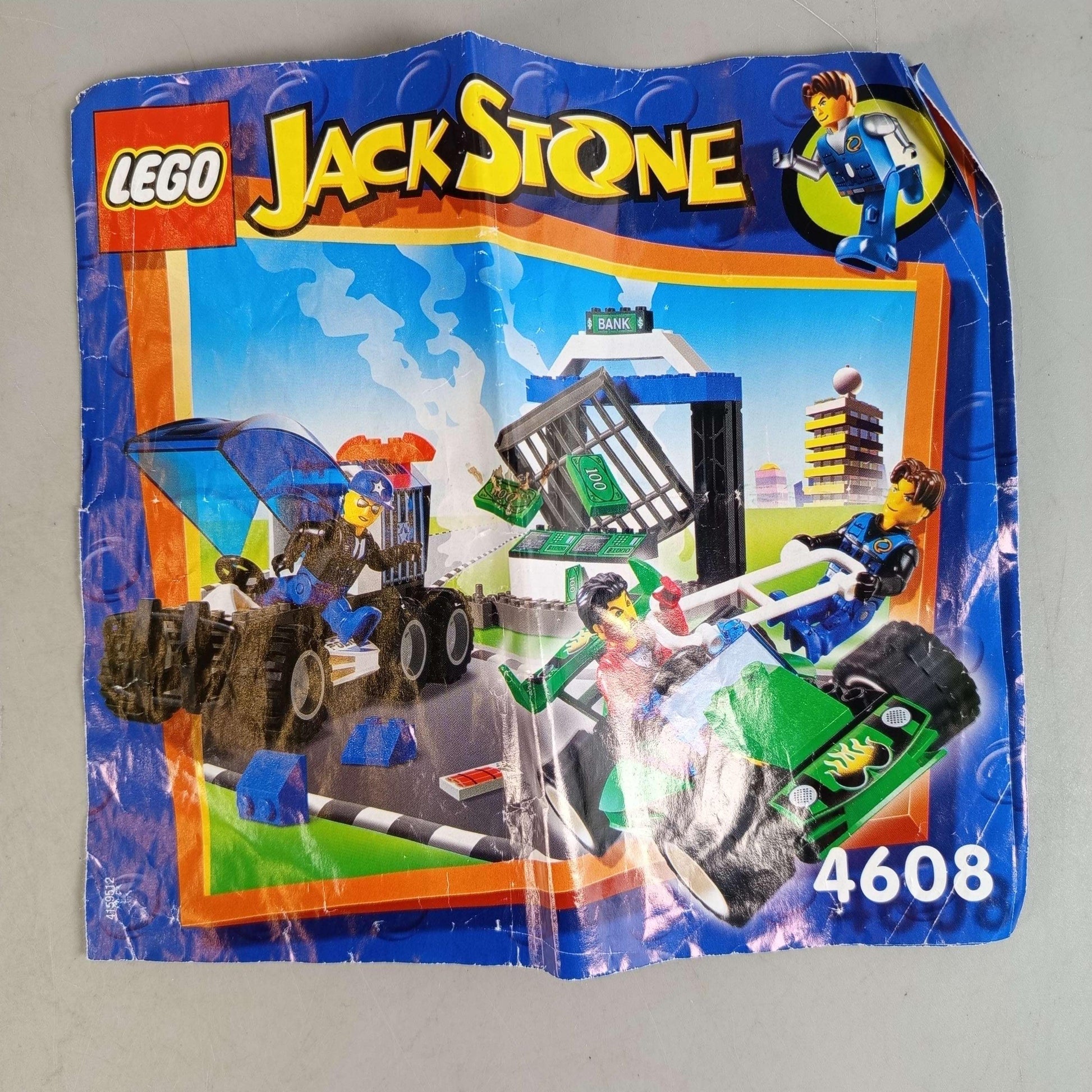 LEGO Jack Stone 4608 🧱✨ Bau-Set, gebraucht, ab 6 7 8 Jahre | ✅ geprüft 