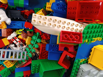 Konvolut LEGO Duplo Großbausteine, Figuren & Zubehör ca. 2,5 kg