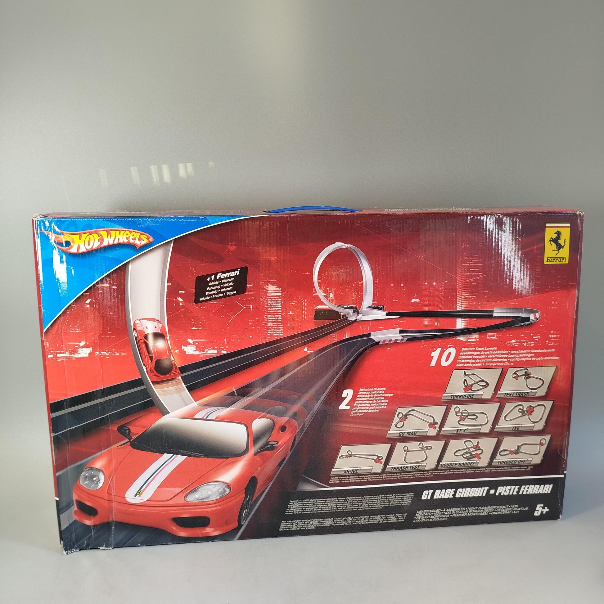 Hot Wheels GT Race Circuit Rennbahn, gebraucht, ab 6 7 8 Jahre | ✅ geprüft 