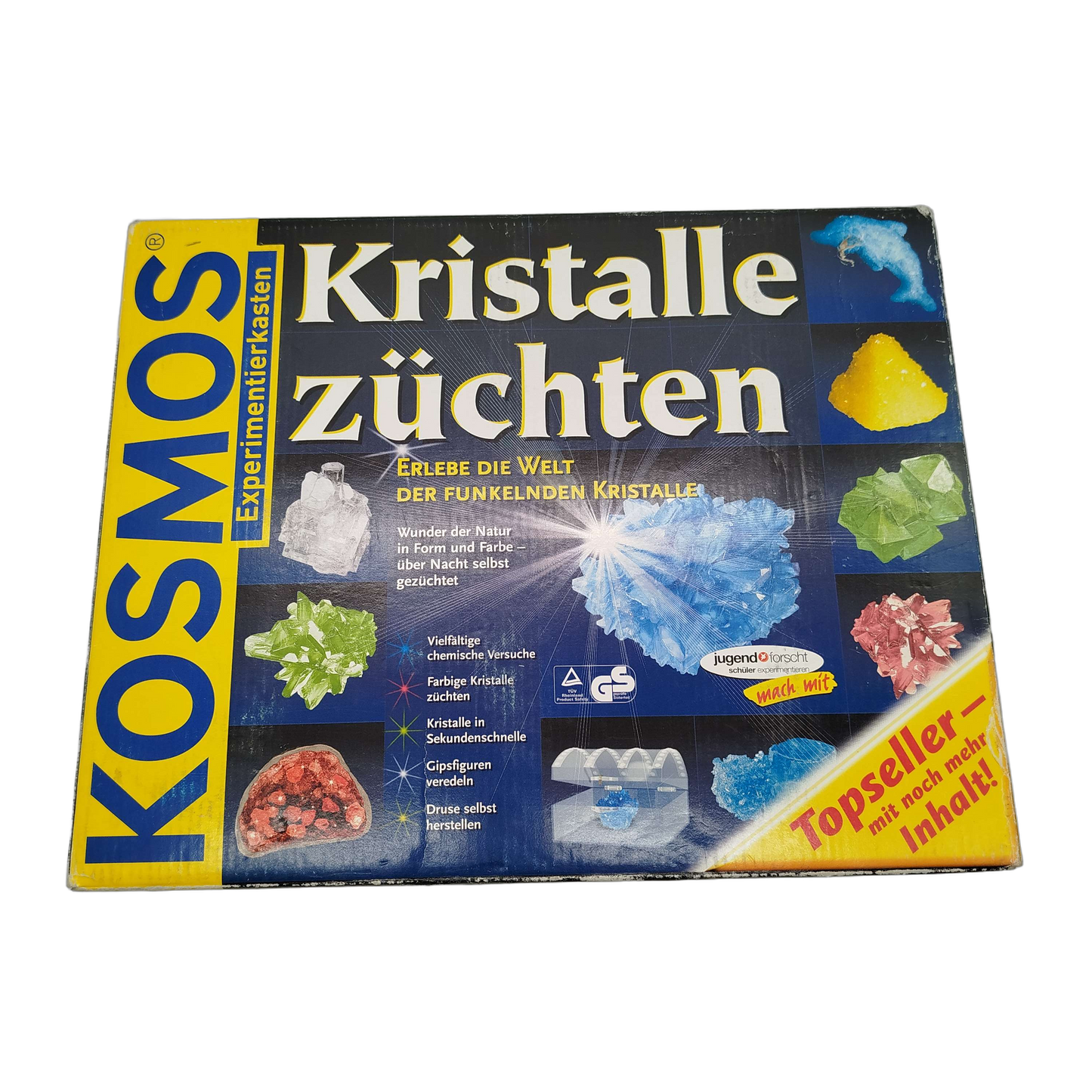 KOSMOS Kristalle züchten 643416 Experimentierkasten