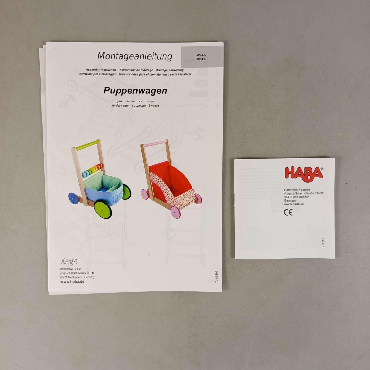 HABA Puppenwagen, gebraucht, ab 1 2 3 Jahre | ✅ geprüft 