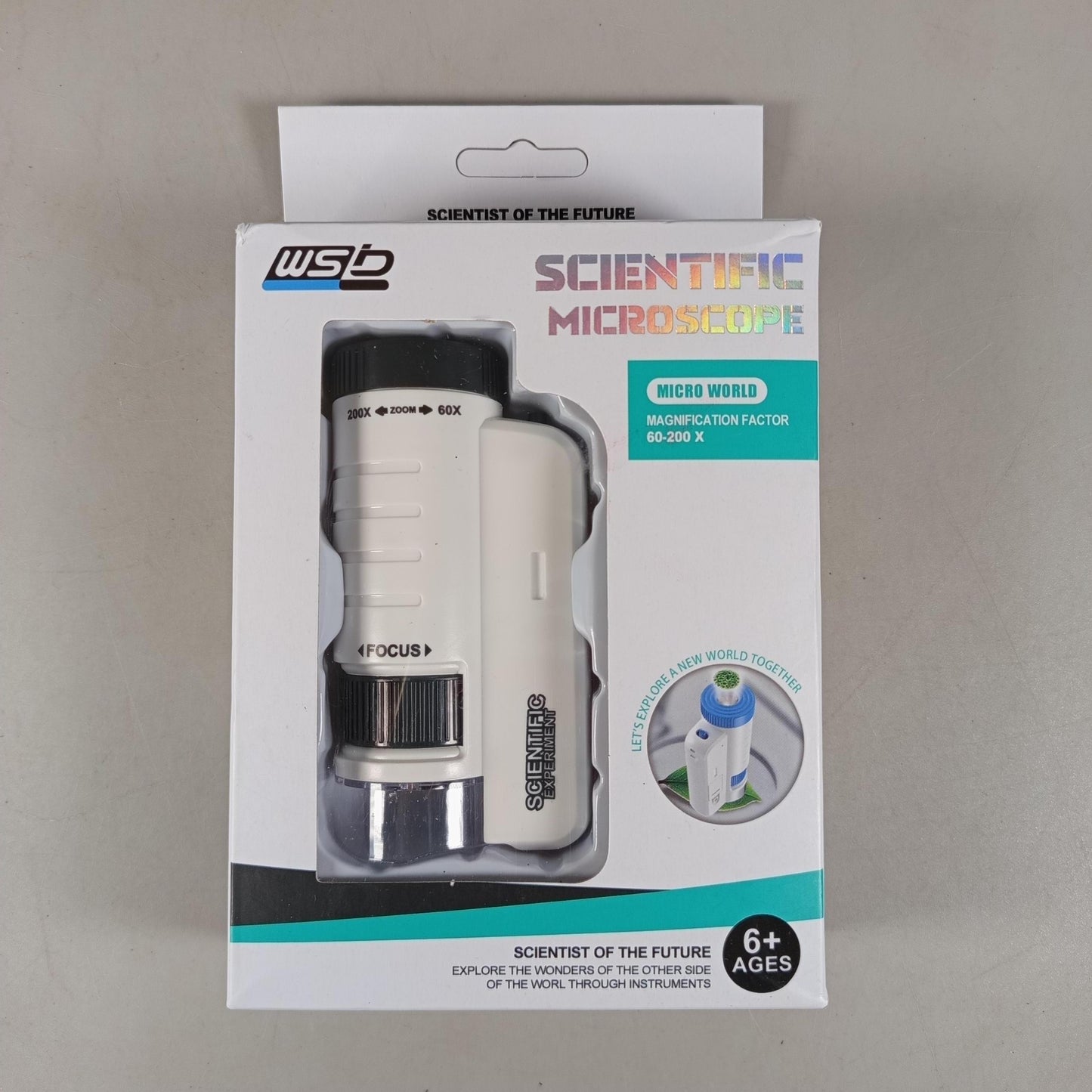 WSB Scientific Microscope WQ-W5804A Spielzeug-Mikroskop