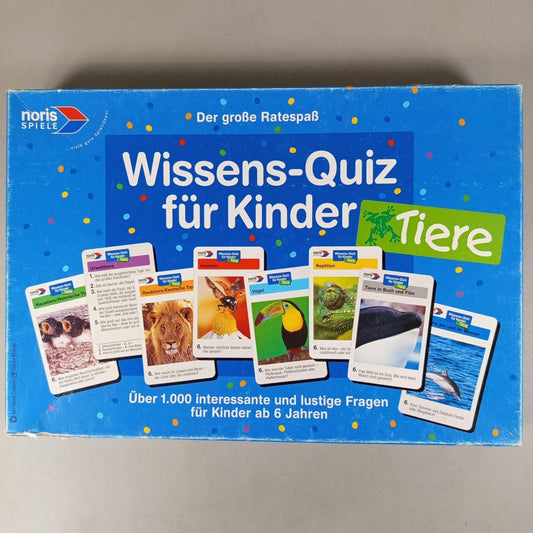 Noris Spiele Bundle Tiere Quizspiel, gebraucht, ab 6 7 8 Jahre | ✅ geprüft 