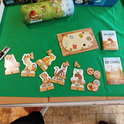 ThinkFun Cat Crimes Logikspiel – Deduktionsspiel ab 8 Jahren, OVP