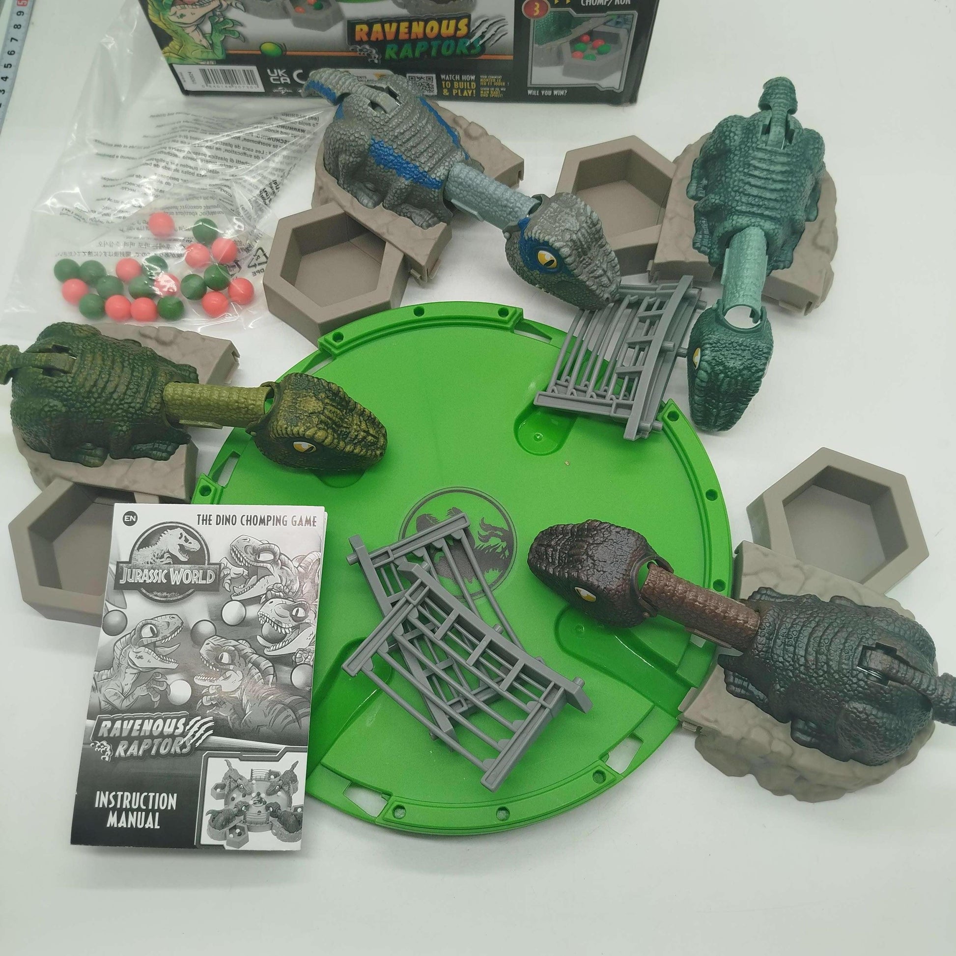 Elements Entertainment Jurassic World 682224 Brettspiel, gebraucht, ab 3 Jahre 