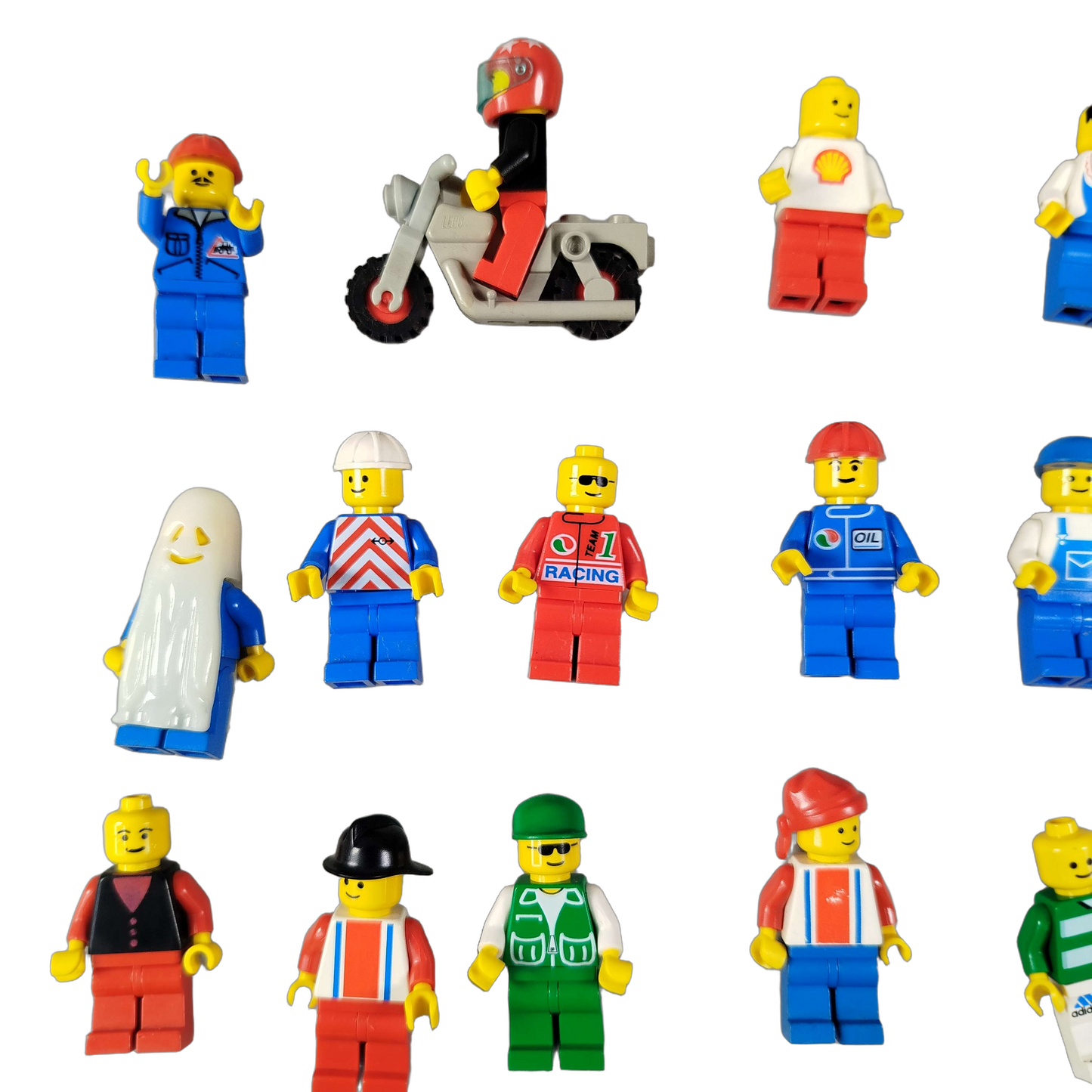 LEGO Bundle Figuren Motorrad Gorilla