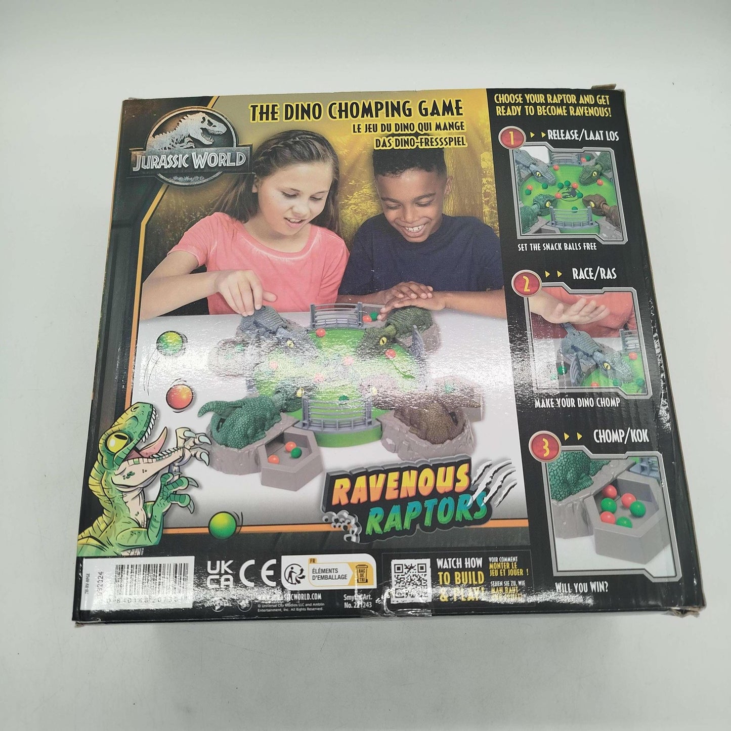 Elements Entertainment Jurassic World 682224 Brettspiel, gebraucht, ab 3 Jahre 