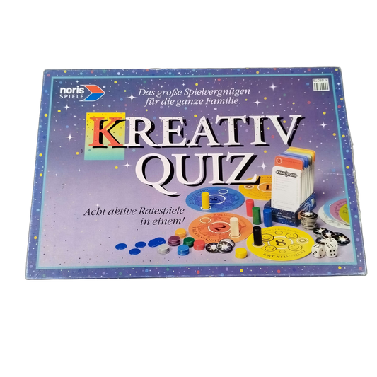 Noris Spiele Kreativ Quiz Brettspiel