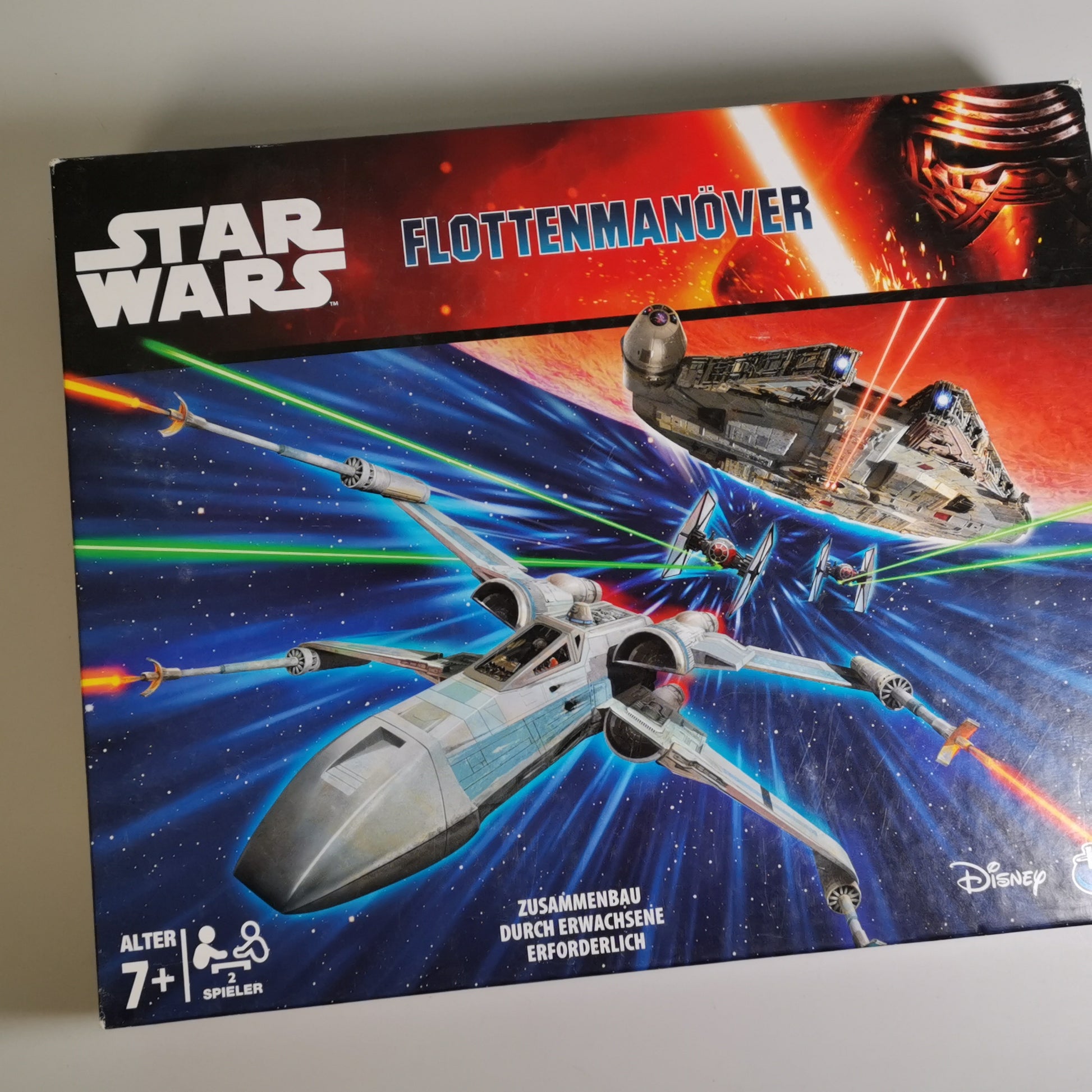 Disney Schiffe versenken Spiel, Starwars Flottenmanöver Bunt