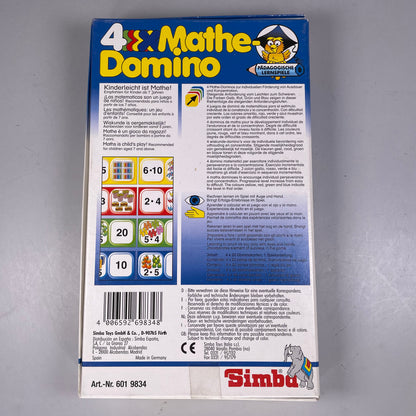 Simba, Loewe, Noris u.a. Mathe Lernspiele Konvolut, Domino, Spaß an Mathe + Hast