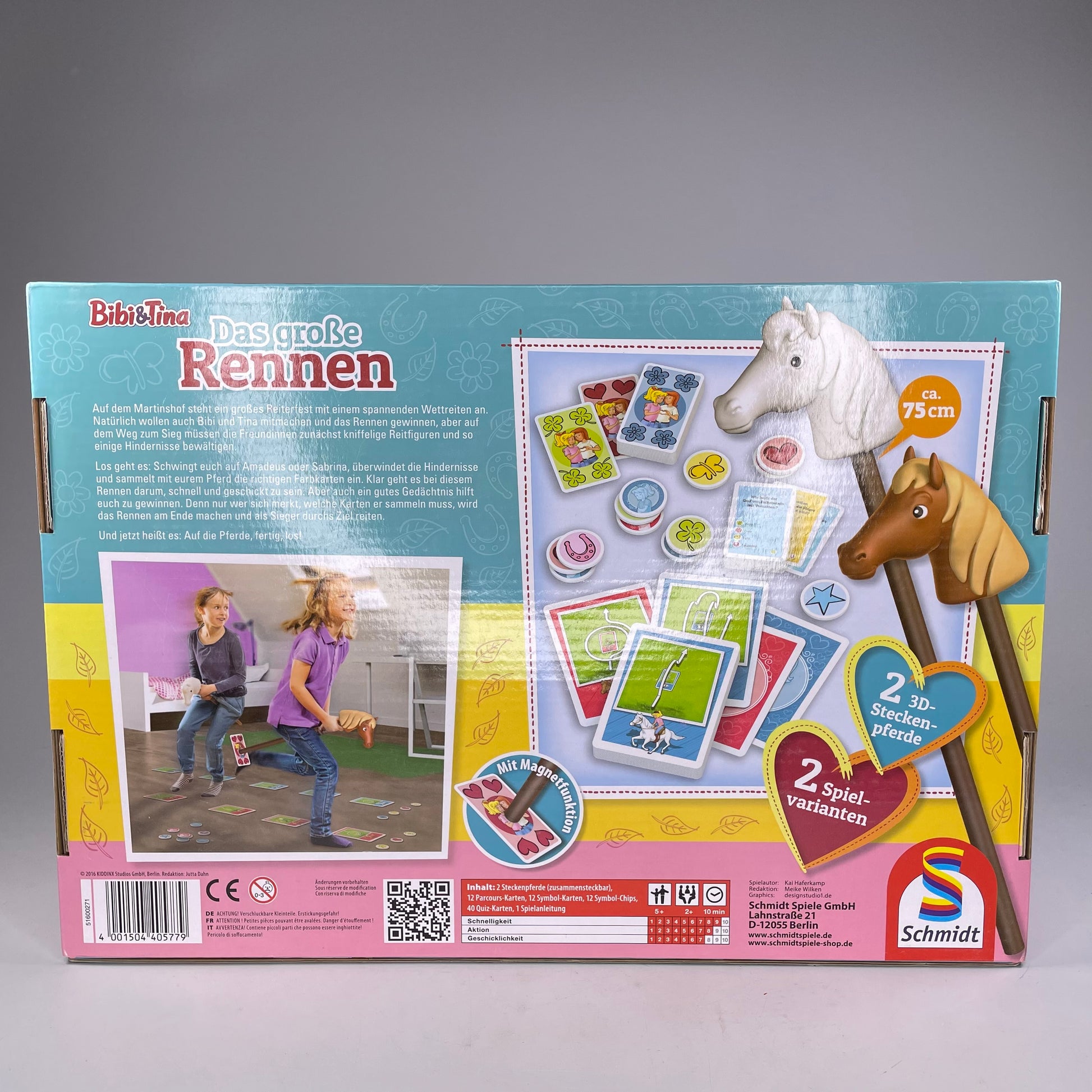 Schmidt Spiele Bibi & Tina, Das große Rennen, Pferdespiel