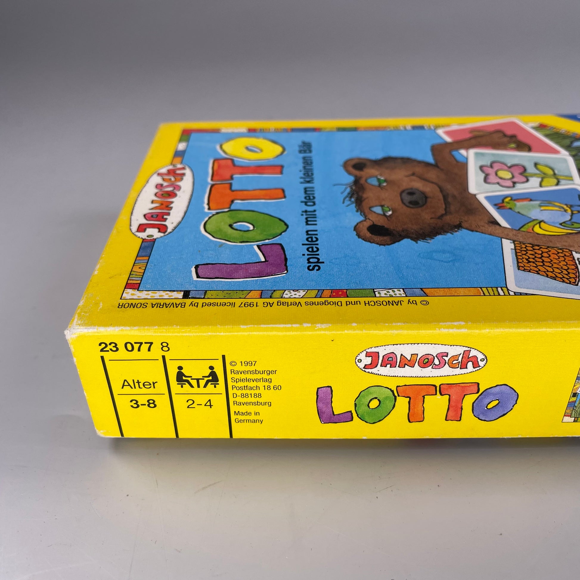 Selecta, Ravensburger Lernspiele ab 3 Jahren, Janosch Lotto, Farben und Formen